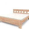 JANA SENIOR vysoká masívna posteľ 140x200 cm